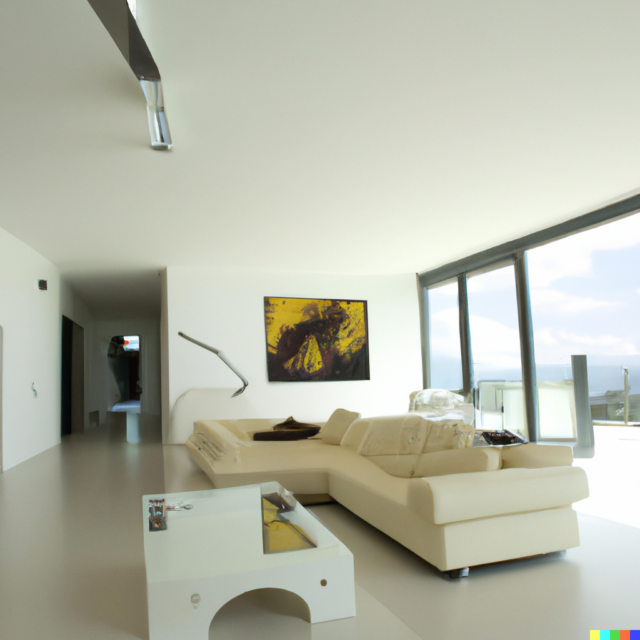 DALL·E 2022-12-14 22.01.30 - professional modernl interior of a house high detail